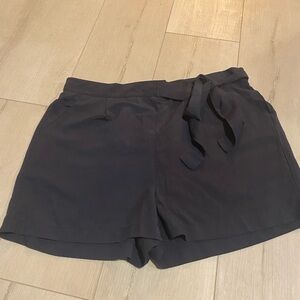 Navy Blue Short with Tie Waist